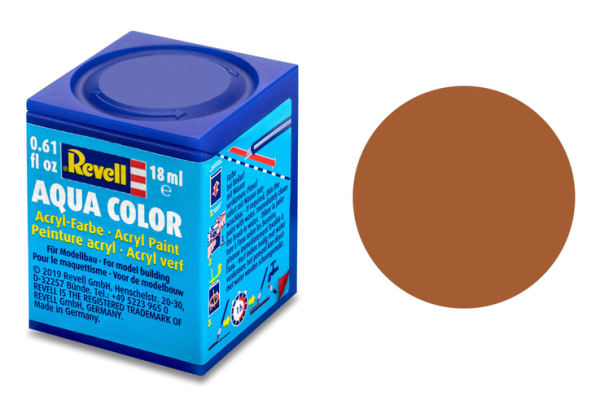 REV36185 - Peinture acrylique brun mat pot de 18 ml - 1