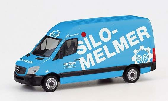 HER095419 - MERCEDES Sprinter HD SILO-MELMER - 1