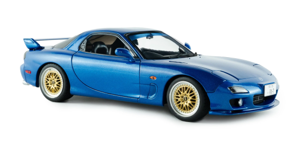 SOL1810611 - MAZDA RX7 FD3S Innocent de 1999 Bleu Mica - 1