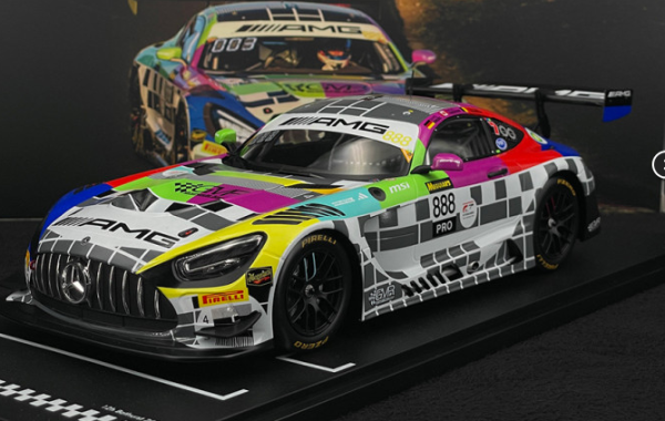IXO-LEGT18-25BAT888 - MERCEDES-BENZ AMG GT3 EVO MERCEDES-AMG TEAM GMR #888 12H de Bathurst 2025 M.ENGEL-M.MARTIN-M.GRENIER - 1