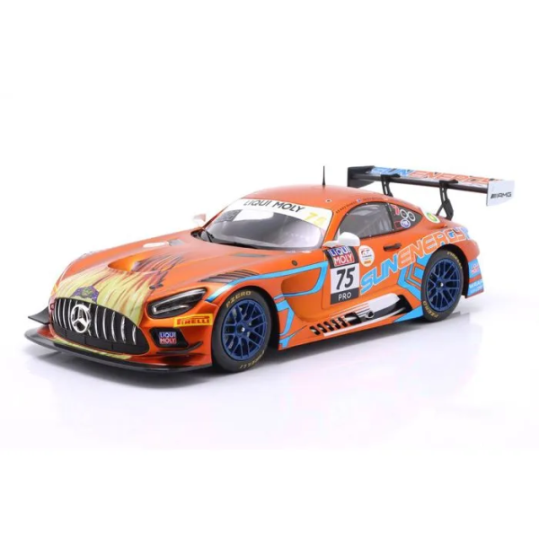 IXO-LEGT18-75BAT23 - MERCEDES-BENZ AMG GT3 EVO Equipe Sunenergy1 #75 12H de Bathurst 2023 1er K.HABUL-J.GOUNON-L.STOLZ - 1