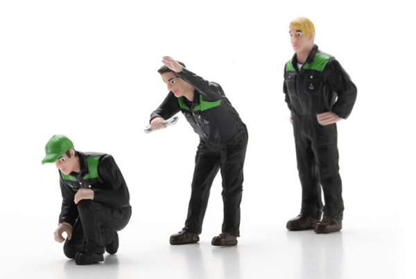 SCH32U00021 - Figurines mécaniciens DEUTZ - 1