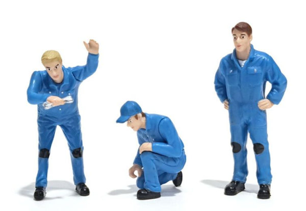 SCH32U00022 - Figurines mécaniciens FORTSCHRITT - 1