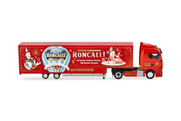 HER320702 - MAN TGX GM Jumbo 4x2 avec remorque 2 essieux RONCALLI - 1