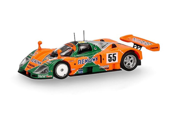 HER87MC000080 - MAZDA 787B #55 orange et vert - 1
