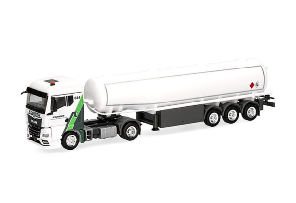 HER952033 - MAN TGX GM 4x2 avec citerne à essence 3 essieux KLOIBER - 1