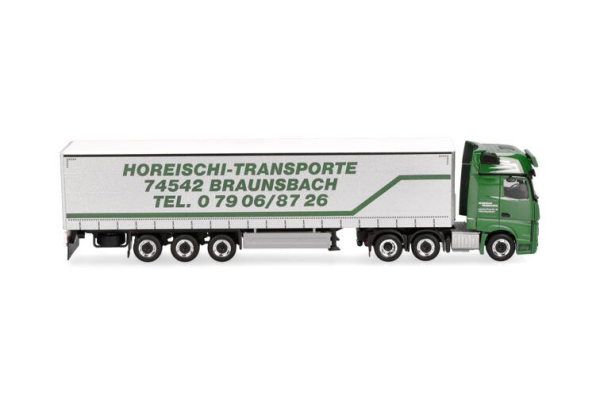 HER320856 - MERCEDES BENZ Actros L Giga 6x2 avec remorque 3 essieux HOREISCHI TRANSPORTE - 1