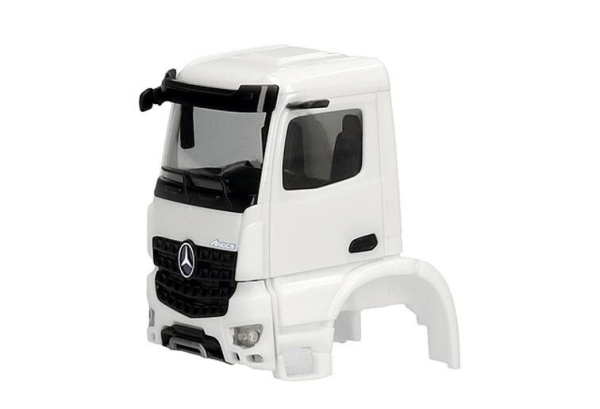 HER086394 - MERCEDES BENZ Arocs S cabine blanc - 2 pièces à assembler - 1