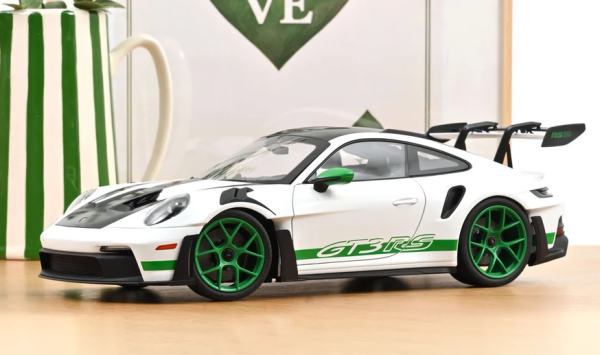NOREV127535 - PORSCHE 911 GT3 RS Tribute to Carrera RS 2022 blanc et vert python - 1