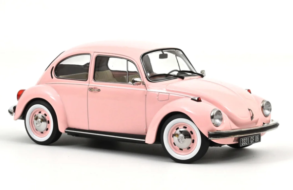 NOREV188677 - VOLKSWAGEN 1303 1973 rose pastel cadeau de naissance - 1