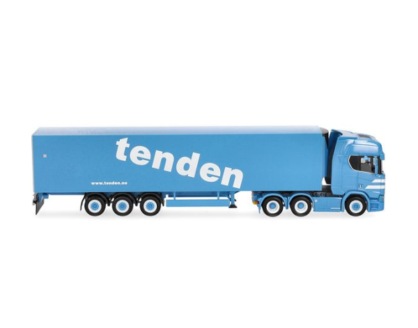 HER321143 - SCANIA CR 20 HD 6x4 avec remorque frigo 3 essieux TENDEN - 1