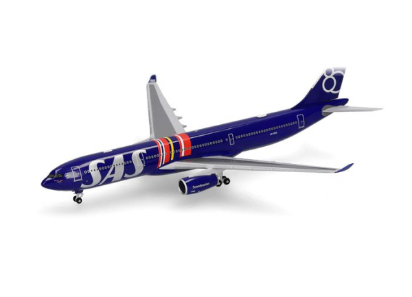 HER539623 - AIRBUS A330-300 SAS Scandinavian Airlines 80 ans Tore Viking - 1