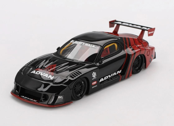 TSMV0026 - MAZDA RX7 LB-Super Silhouette Advan 2025 noir - 1