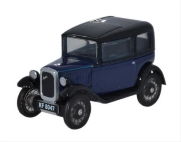 OXF76ASS002 - AUSTIN Seven RN Saloon bleu light royal - 1
