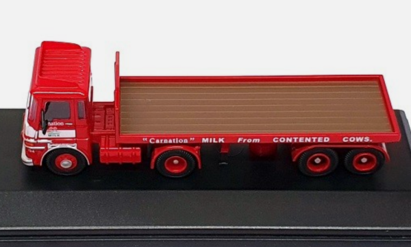 OXF76LV002 - ERF LV 4x2 avec plateau 2 essieux Carnation - 1
