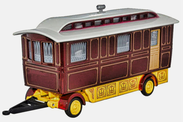 OXF76SCV001 - Caravane Showman bordeaux - 1