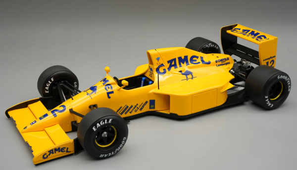 TM18-351C - LOTUS 102 Moteur Lamborghini #12 GP de Monaco 1990 M.DONNELLY - 1