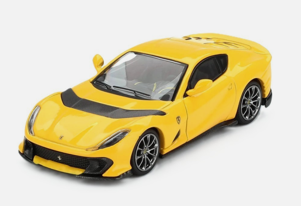 BBRFER64008 - FERRARI 812 Giallo Modena Competizione 2021 jaune - 1