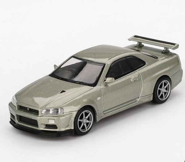 MGT01003-R - NISSAN Skyline GT-R R34 VSPEC II Nur Millenium Jade 2002 RHD - 1