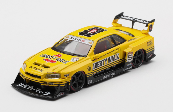 MGT01182-R - NISSAN GTR R34 Skyline Super Silhouette Sport jaune 2025 - 1