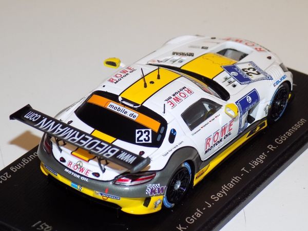 Mercedes-Benz SLS AMG GT3 Minichamps 1/43 - 24H Nurburgring 2011 - Édition Limitée