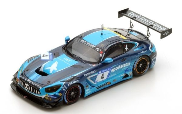 SPASG316 - MERCEDES AMG GT3 #4 Black Falcon 24h Nurburgring 2017 H.Haupt/ A.Al Faisal/ L.Stolz/ D.Juncadella – Limitée à 300 Ex. - 1