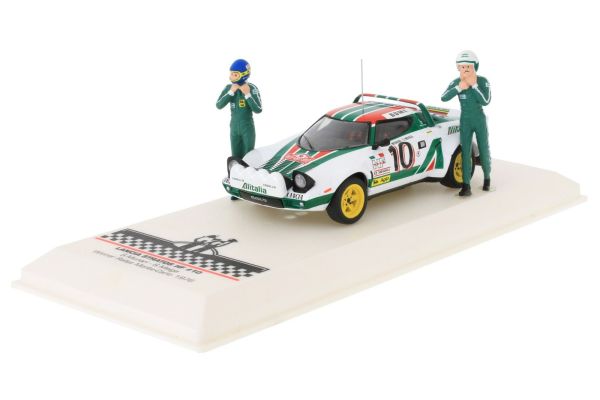 IXOSPRM001-76 - LANCIA Stratos HF #10 Rallye de Monte Carlo 1976 avec figurine  S.MUNARI /S.MAIGA - 1