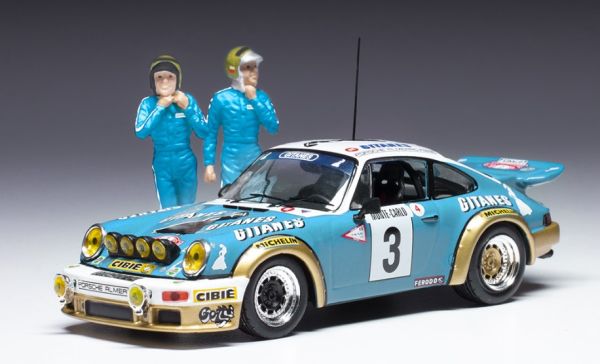 IXOSPRM001-78 - PORSCHE Carrera RS #3 Winner Rallye de Monte Carlo 1978 avec figurine J-P.NICOLAS / V.LAVERNE - 1