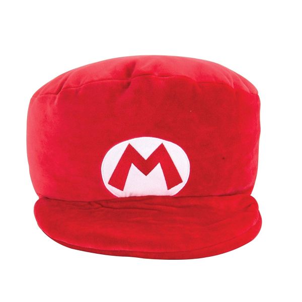 T12961 - Méga peluche MARIOKART - Casquette de Mario - 1