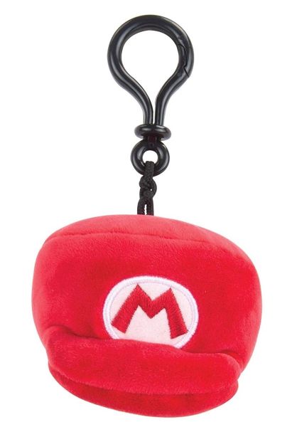 T12963 - Clip Peluche MARIO KART - Casquette de MARIO - 1