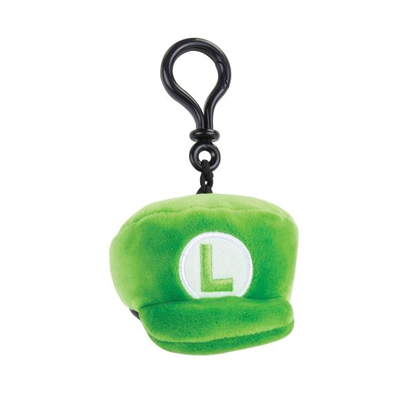 T12964 - Clip Peluche MARIO KART - Casquette de Luigi - 1