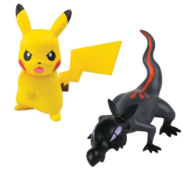 T18445D-01 - Set de 2 Figurines POKEMON - PIKACHU vs TRITOX - 1