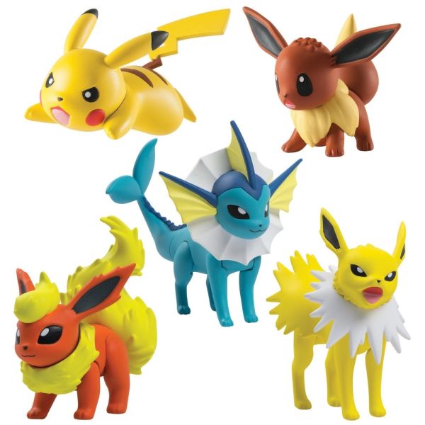 T19165D - Multi Pack de 5 Figurines POKEMON - 1