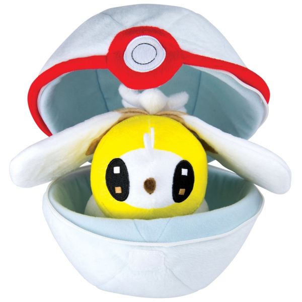 T19363D-03 - Peluche POKEMON - POKE BALL + BOMBYDOU - 1