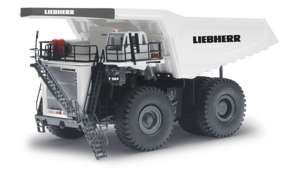 CON2766/02 - Dumper LIEBHERR T284 Blanc - 1