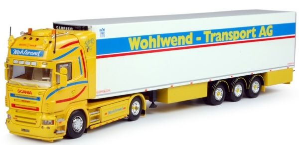 TEK63739 - SCANIA R Topline 4x2 avec semi frigorifique 3 essieux Carrier Transport Wohlwend - 1