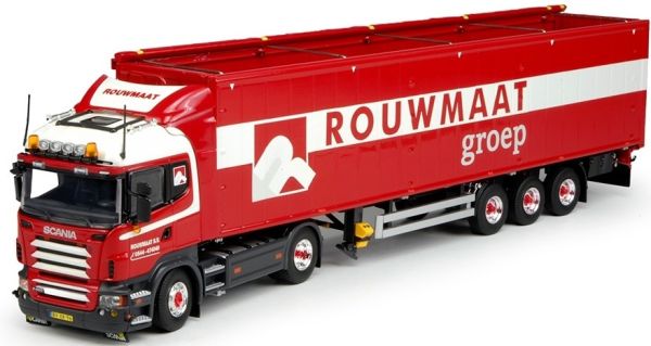 TEK68015 - SCANIA R Highline 4x2 avec semi benne céréalière 3 essieux ROUWMAAT - 1
