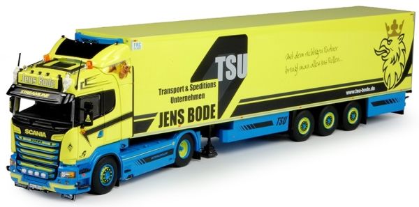 TEK68226 - SCANIA R13 Highline 4x2 et remorque frigorifique Schmitz Transports JENS BODE - 1