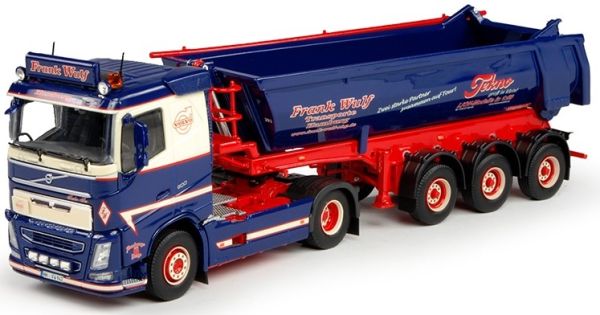 TEK68599 - VOLVO FH04 4x2 avec benne 3 essieux FRANK WULF - 1