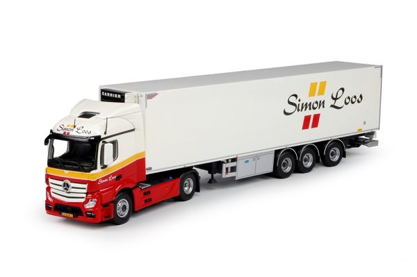 TEK69046 - MERCEDES Actros Streamspace 4x2 avec semi-remorque frigo 3 Essieux SIMON LOOS - 1