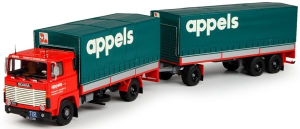 TEK69126 - Porteur SCANIA 111 4x2 avec remorque 3 essieux APPELS - 1