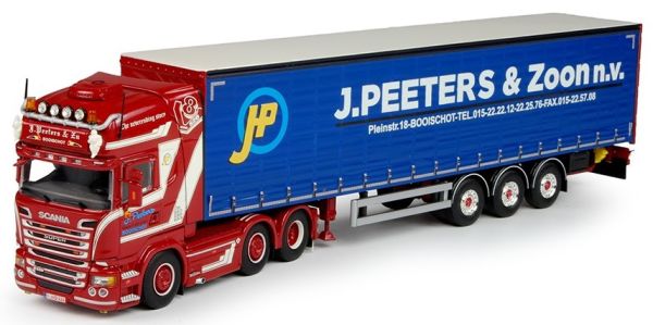 TEK69286 - SCANIA R Streamline Topline 3 Essieux avec remorque 3 Essieux bachée  PEETERS.J - 1
