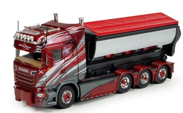 TEK69395 - SCANIA R132 Streamline Highline 8x4 porteur benne déposable ANDERS JONSSON - 1