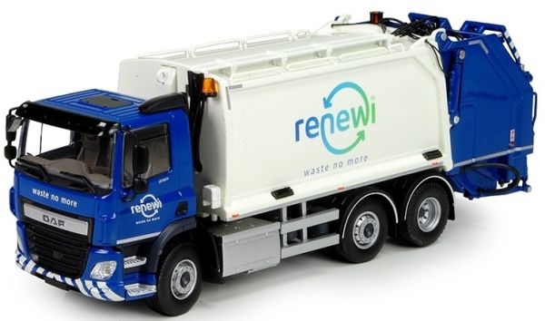 TEK69402 - DAF CF 3 Essieux Camion poublle GANSEWINKEL - 1