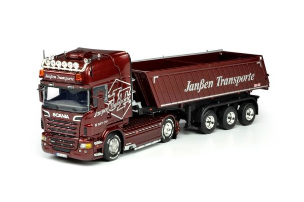 TEK69480 - SCANIA R09 Topline 4x2 avec semi benne 3 essieux transport Janben - 1