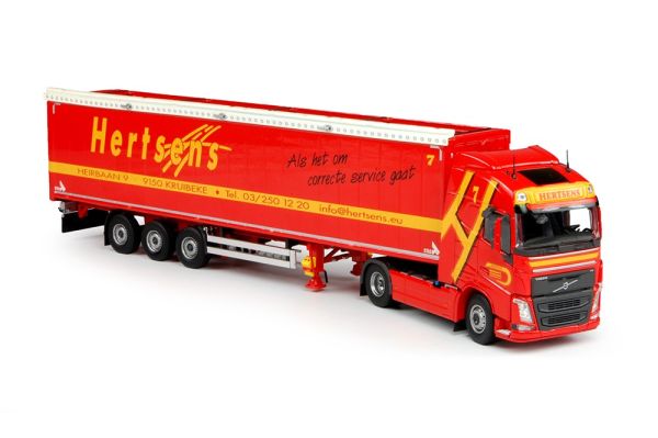 TEK69510 - VOLVO FH04 Globetrotter 4x2 avec cargo floor 3 Essieux  HERTSENS - 1
