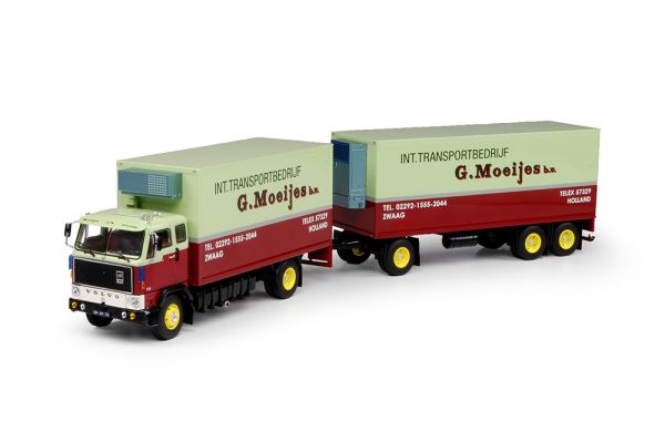 TEK69622 - VOLVO F89 Porteur 4x2 avec remorque frigo 3 Essieux  MOEIJES - 1