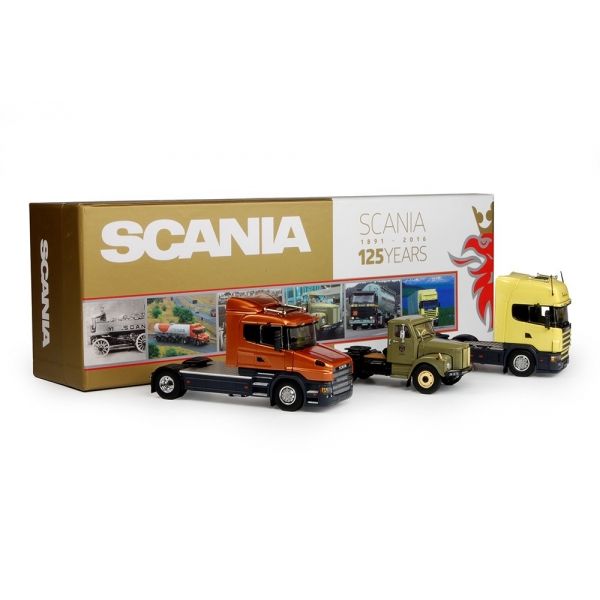 TEK69682 - Set de 3 SCANIA Pour les 125 ANS - 1