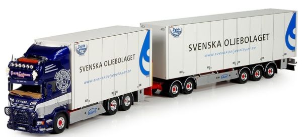 TEK70253 - SCANIA R13 6x4 porteur caisse rigide et remorque 2+3 Patrick Carlssons - 1