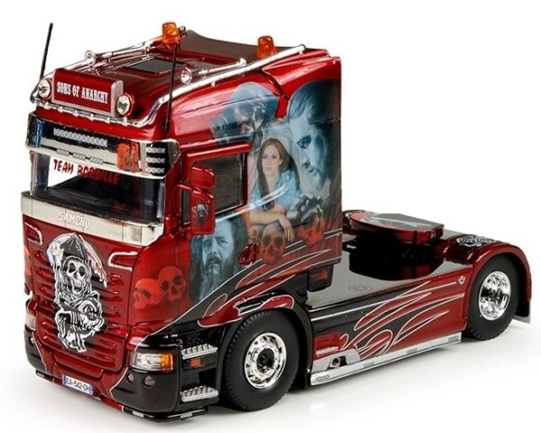 Figurine SCANIA R13 Highline 4x2 Gastaldi/Sons of Anarchy TEKNO